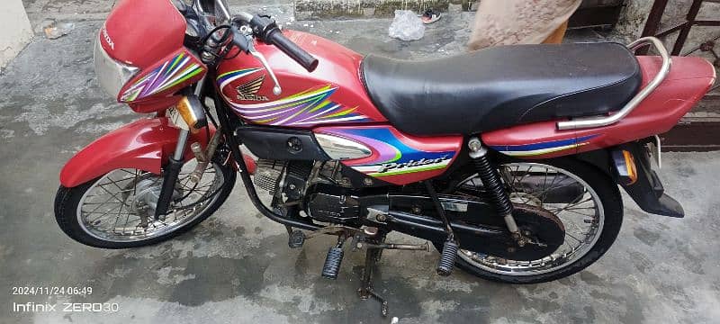 honda prider 100cc jeniun bike very good condition 5