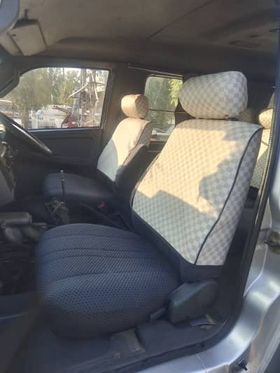 Mercedes Panther fabric seat posshing Rakseen half covers floor mate