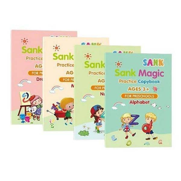 4 Pcs Magic Copy Book 2