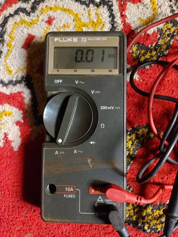 fluke 73 multimeter auto made in USA original 3