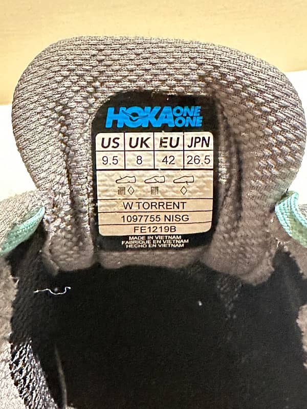 HOKA Torrent 3 Unisex Size 8 5