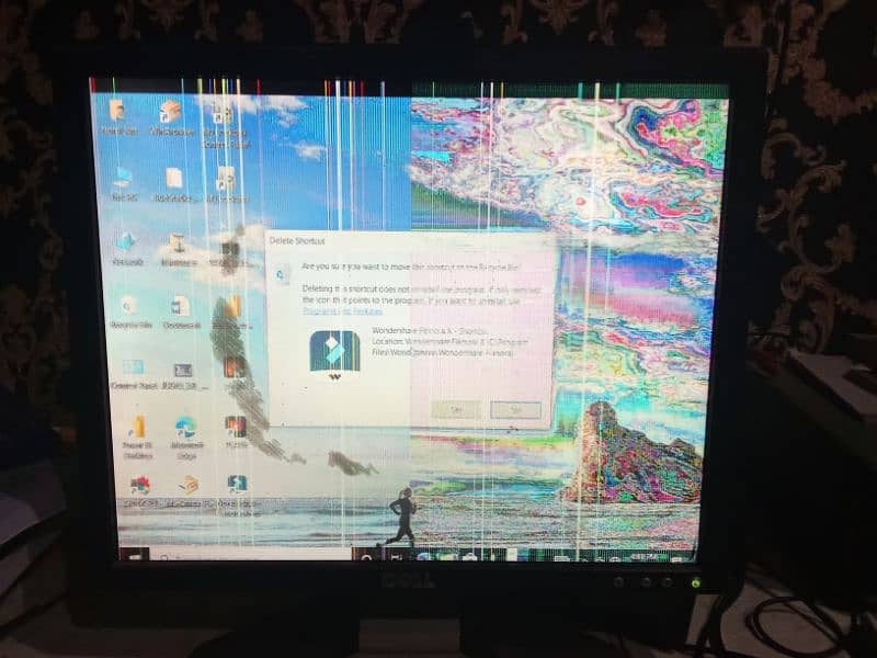 LCD 17 inch pannel damage 2