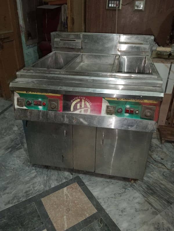 automatic fryer double part for 36 liter oil 0