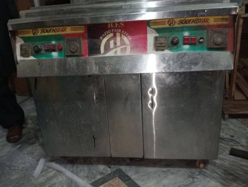 automatic fryer double part for 36 liter oil 3