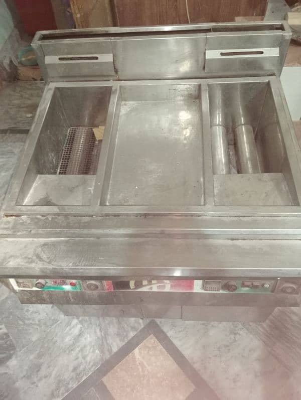 automatic fryer double part for 36 liter oil 5