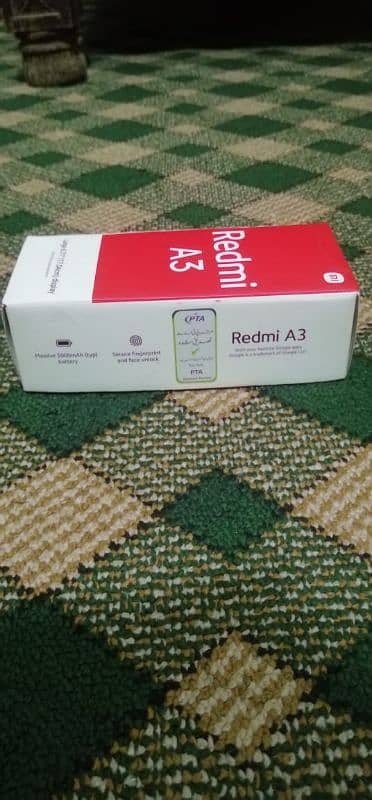 Redmi a3 mobile for sale fresh box pack piece 0