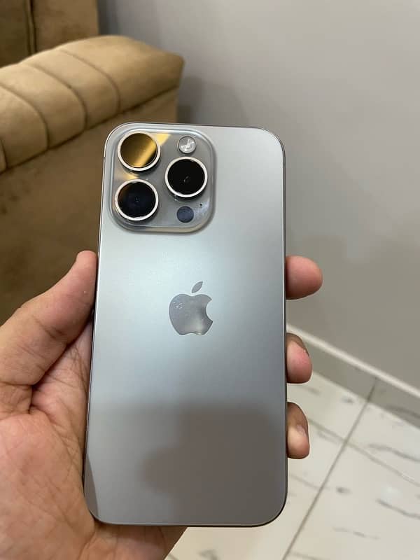 Iphone 15 Pro PTA approved 256gb 6