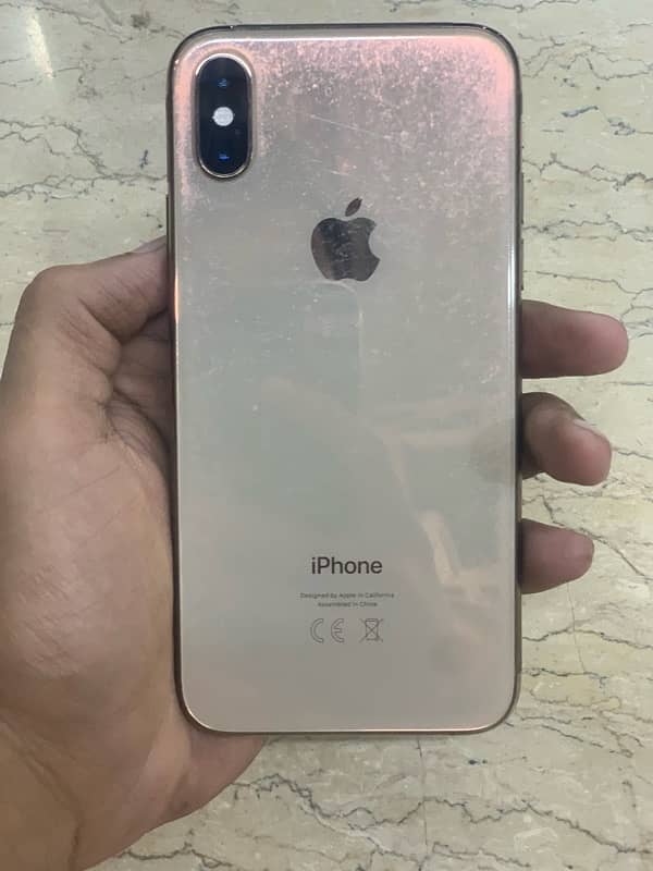 iphone xs gold 256 official pta approve 0