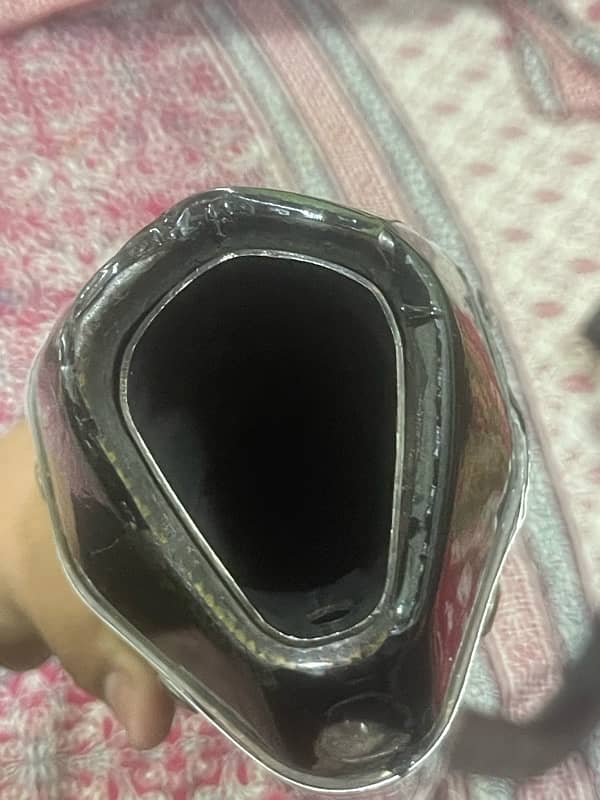 Suzuki gd 110 bend pipe with exhuast 4