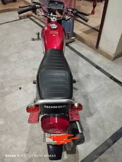 CG 125 2022 model Red