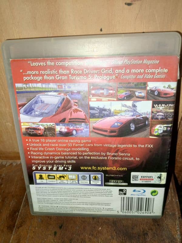 PS3 CAR RACING CD 1