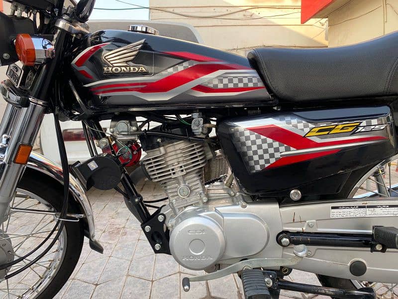 Honda CG 125 Model 2024 0