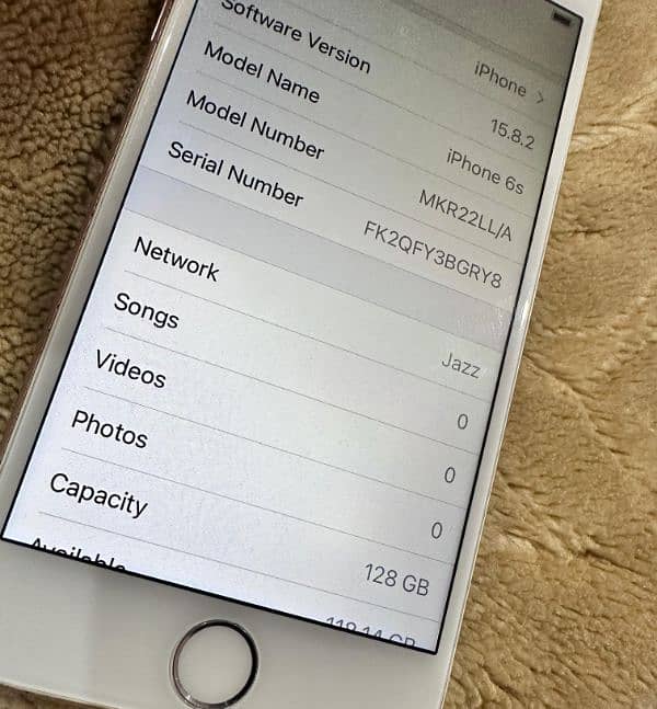 Iphone 6s 128GB PTA Approved 1