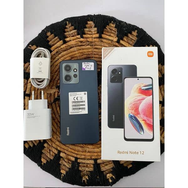 Xiaomi Redmi Note 12 Onyx Gray 0