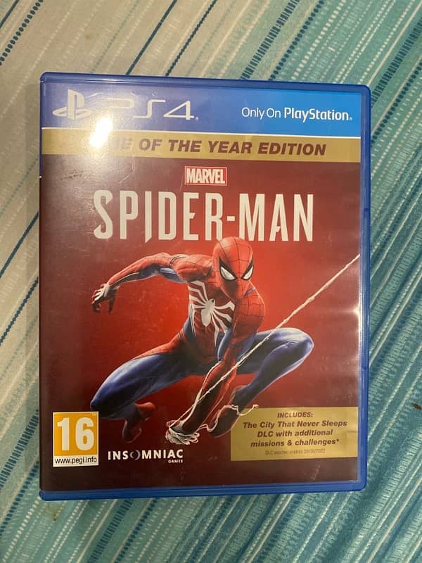 Spiderman (Spider-man Game of the year edition) (PS4) 0