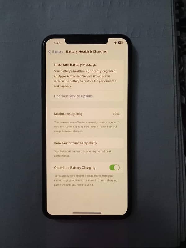 Iphone Xs Max Factory Unlock Original Condition 4