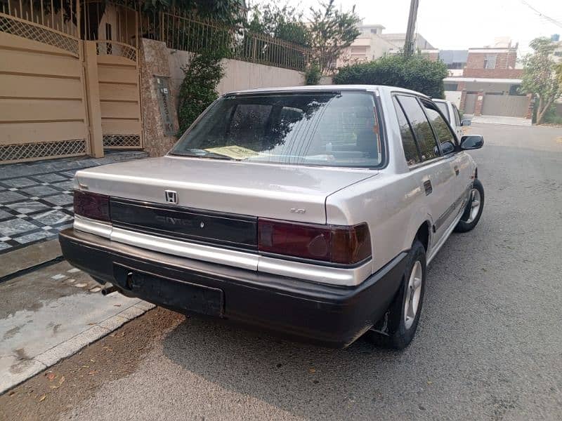 Honda Civic EXi 1988 total genuine 6