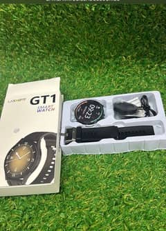 Laxasfit GT1 Round Dial Smart Watch