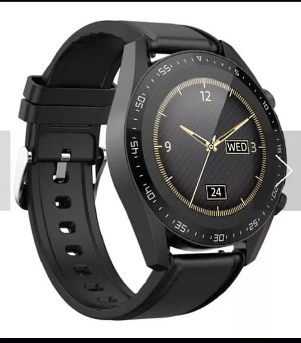 Laxasfit GT1 Round Dial Smart Watch 1