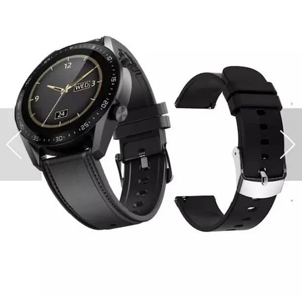 Laxasfit GT1 Round Dial Smart Watch 3