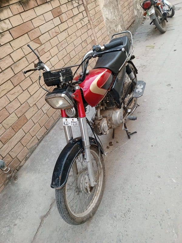 *United 70cc Bike For Sale*  Model 16 Sindh Number  Original 5