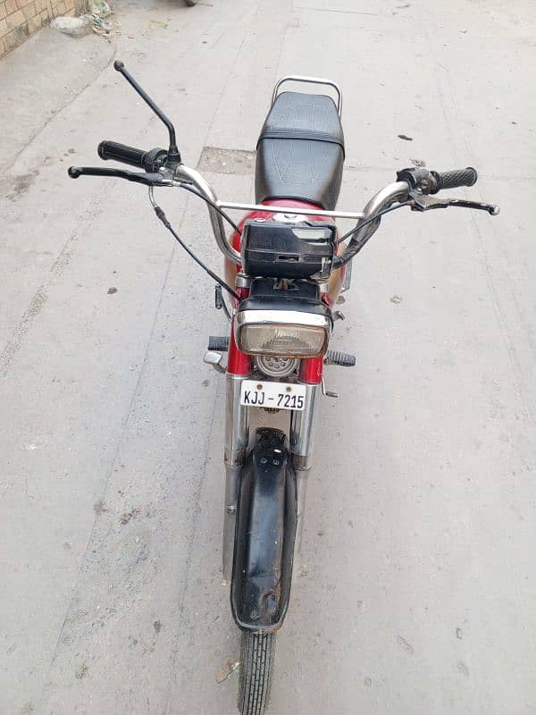 *United 70cc Bike For Sale*  Model 16 Sindh Number  Original 9