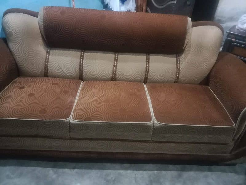 New sofa set 3 in 1 bilkul new ha 0