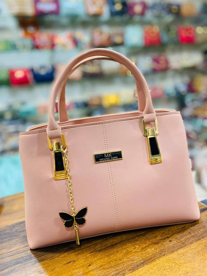 Branded Elegant Ladies Bag Baby Pink - Your Ultimate Fashion Statement 0