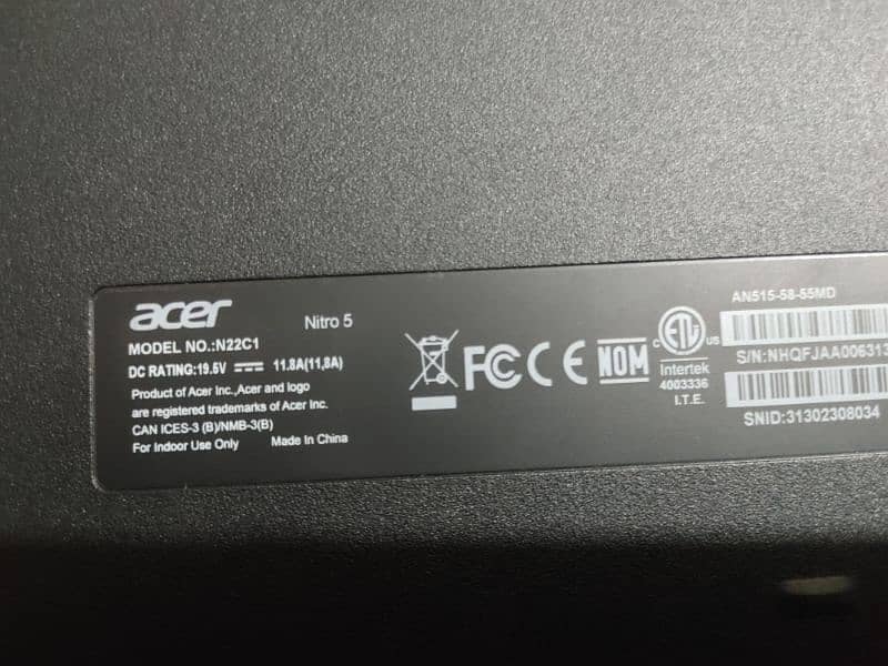 acer Nitro 5 gaming i5 12450H 5