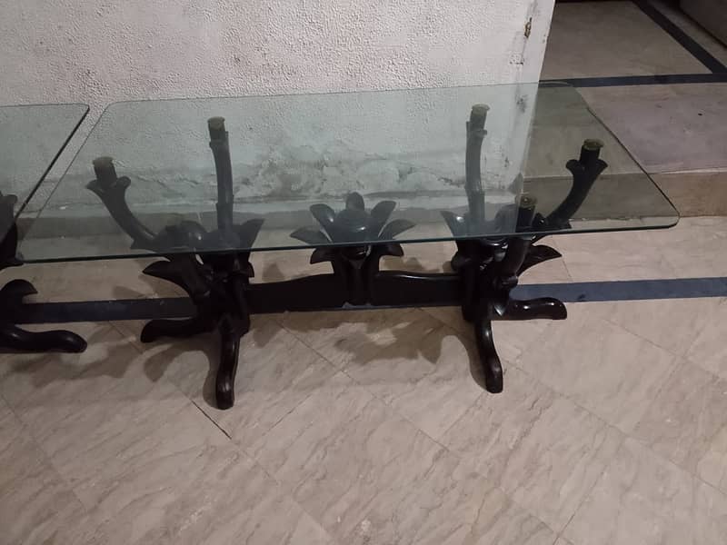 Three set table is in excellent condition 11