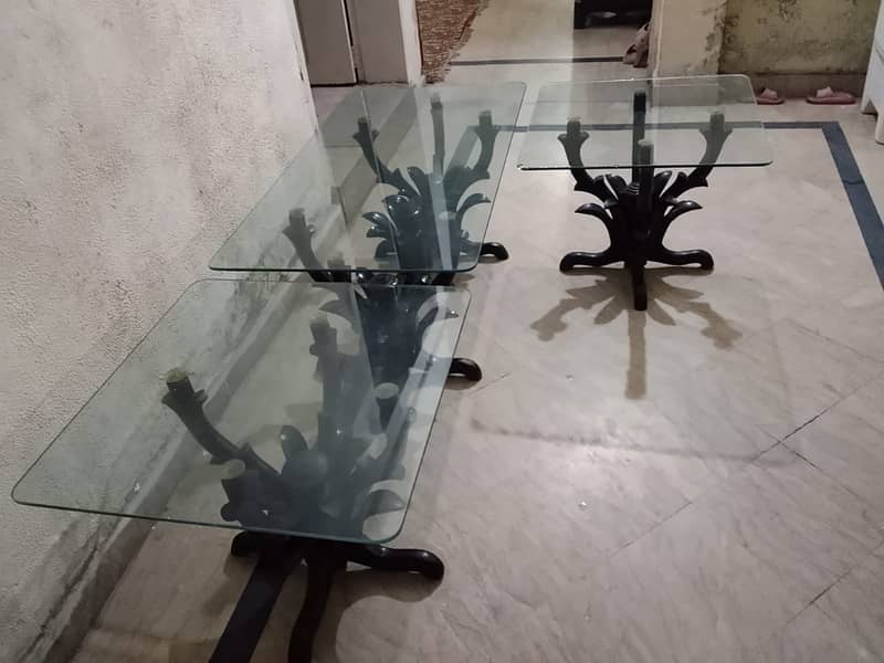 Three set table is in excellent condition 12