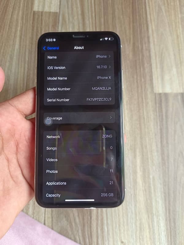 iPhone X 256gb All ok set 2