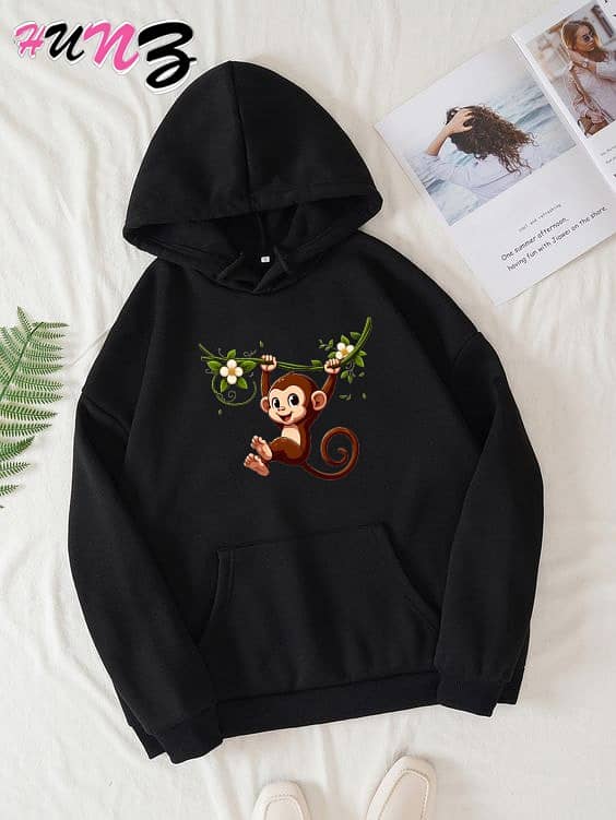 Welcome Winter Adult New Printed Hoodie 0