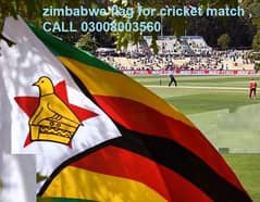 Sports Clothes: zimbabwe flag for cricket match , CALL 03008003560