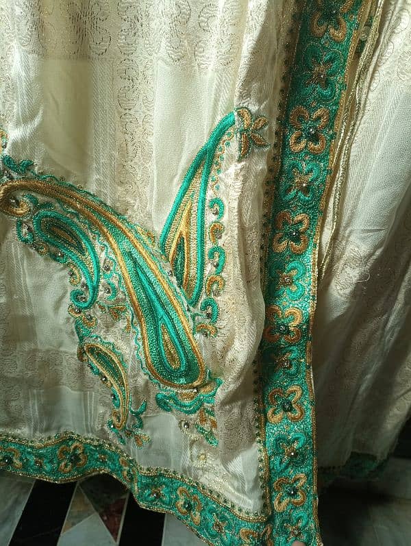 fancy embroided angarkha dress 5