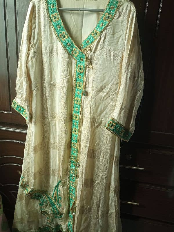 fancy embroided angarkha dress 6