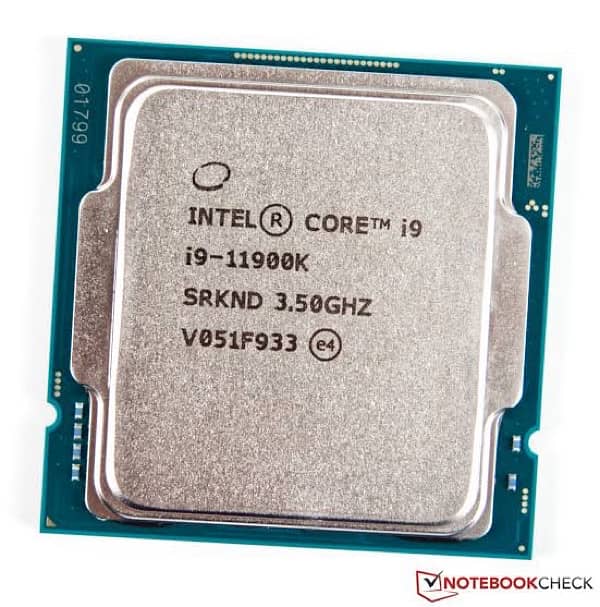 Intel Core I9 11900K High End Gaming Used Processor Chip 0