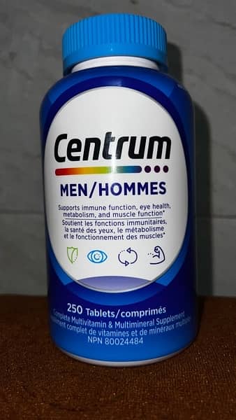 Centrum MEN/HOMMES 250Tablets 0