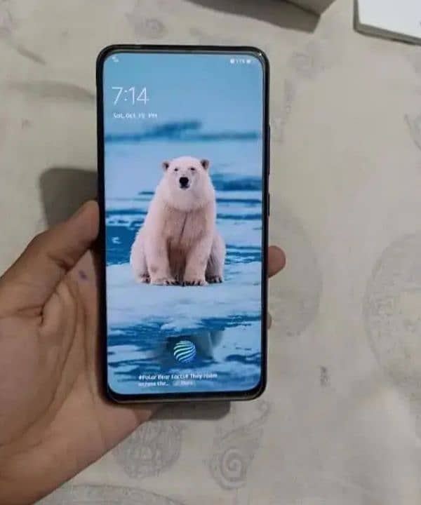 vivo v15 pro a1 condition screen finger amold dispaly 0