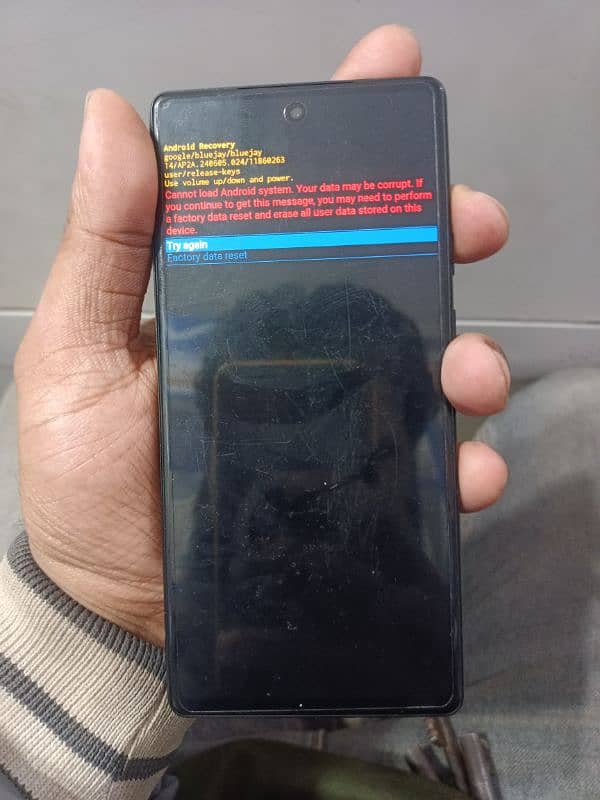 Google pixel 6A non pta 6/128gb Bricked After Reset 0