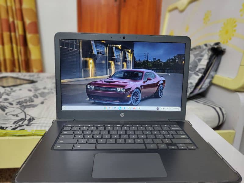 Hp Chromebook G5 14 inch 4GB Ram 16GB Storage Playstore Supported 3