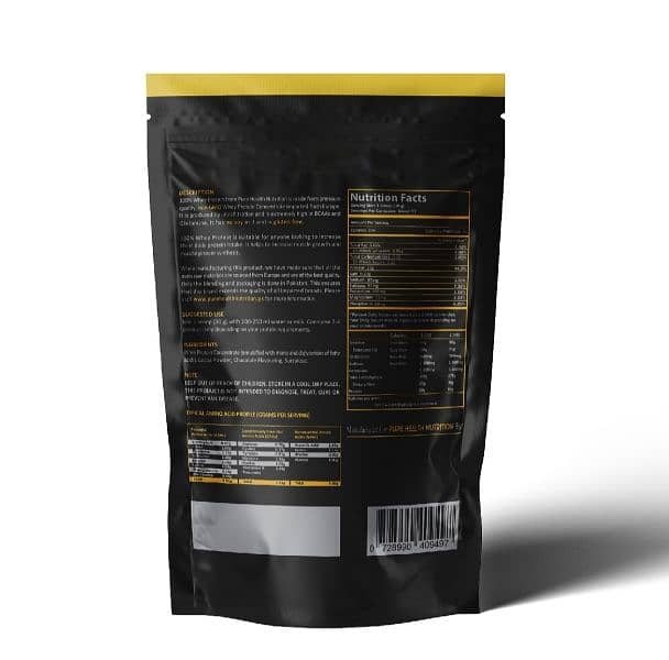 Whey Protein by PHN chocolate (imported) 1kg/ 2.2lbs 1