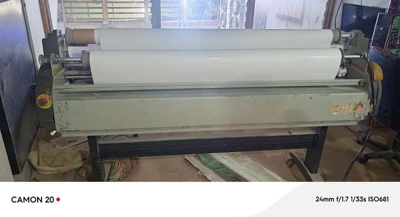 Panaflax, vinly, lamination machine for sale 3