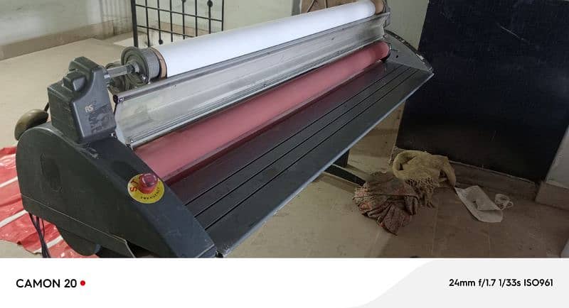 Panaflax, vinly, lamination machine for sale 6