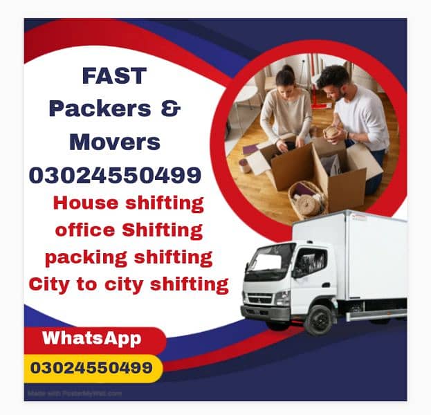 House shifting services 03024550499 0