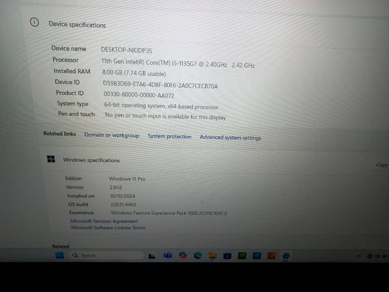 Dell Laptop, New condition 3