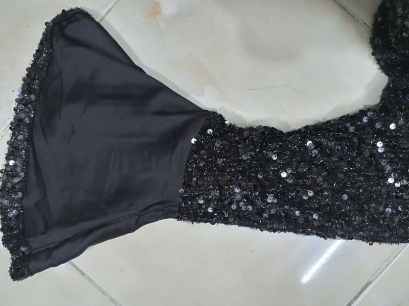 Black Silk Maxi Dress - Worn Once 1