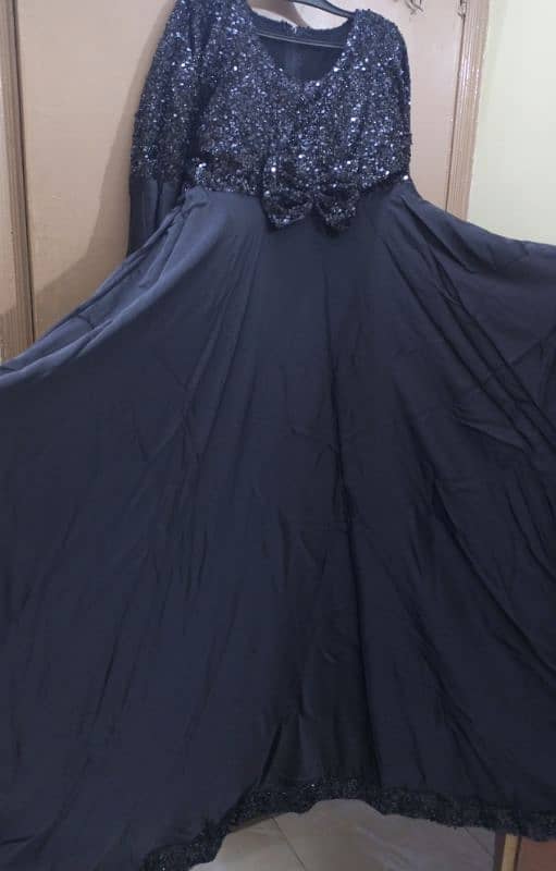 Black Silk Maxi Dress - Worn Once 3