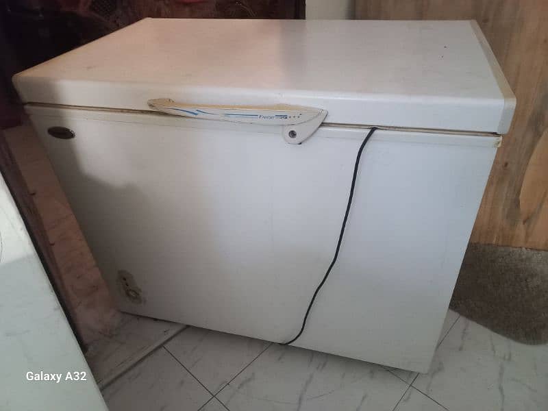 waves single door freezer 0