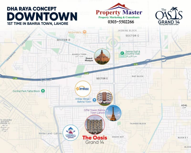 1 Bed Apartment For Sale in The Oasis Grand 14 Bahria Town Lahore 9